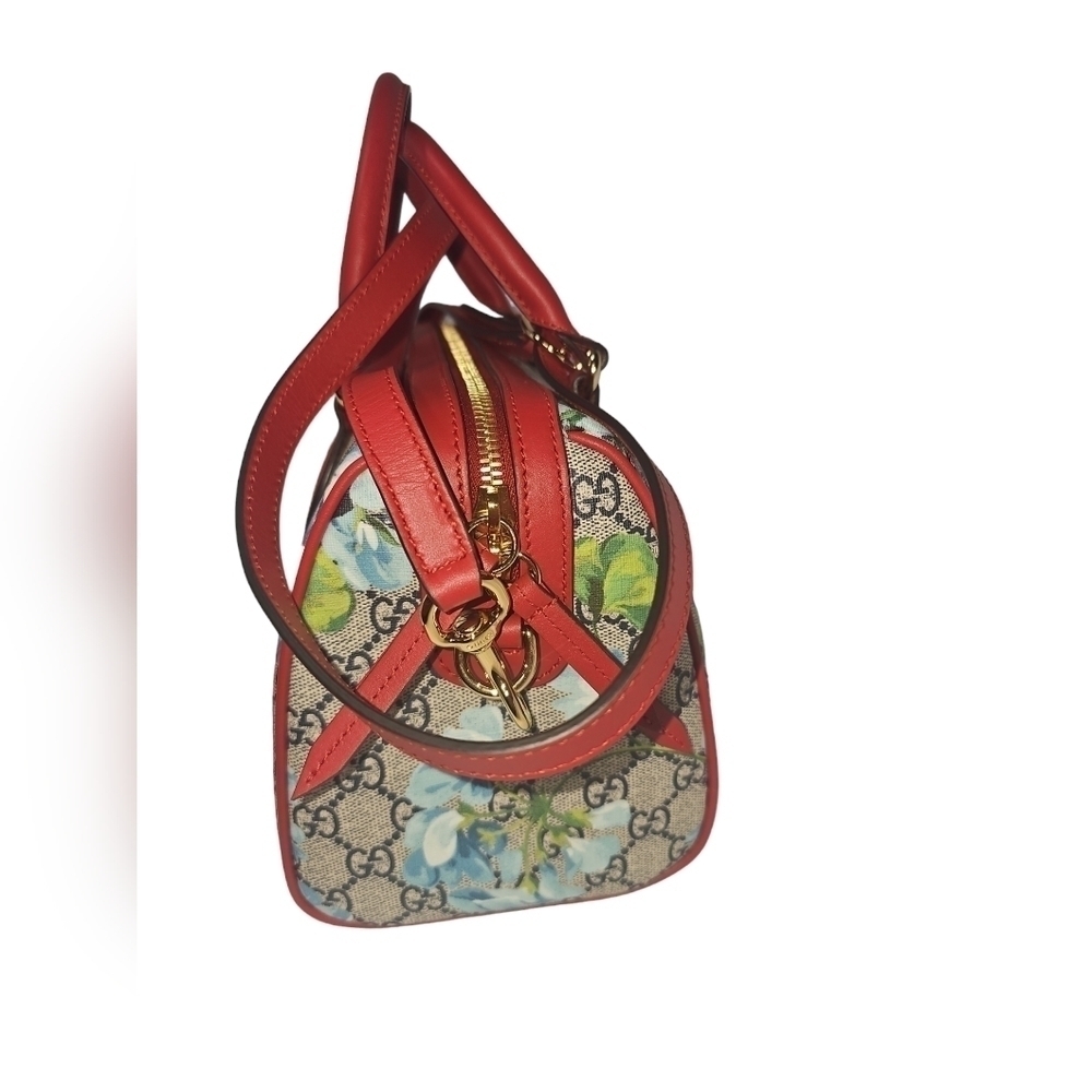 *NEW* GUCCI Boston bag floral - Picture 10 of 13